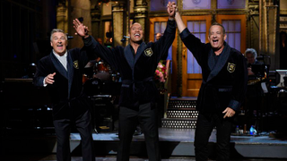 Dwayne Johnson joins the Five-Timers Club, as <i>Saturday Night Live</i> closes out season 42